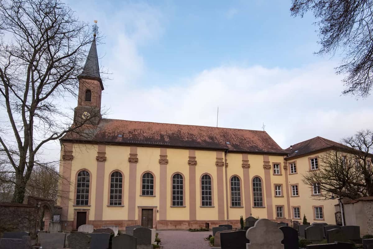 Hösbach: Kloster/Tagungszentrum Schmerlenbach, Klosterkirche