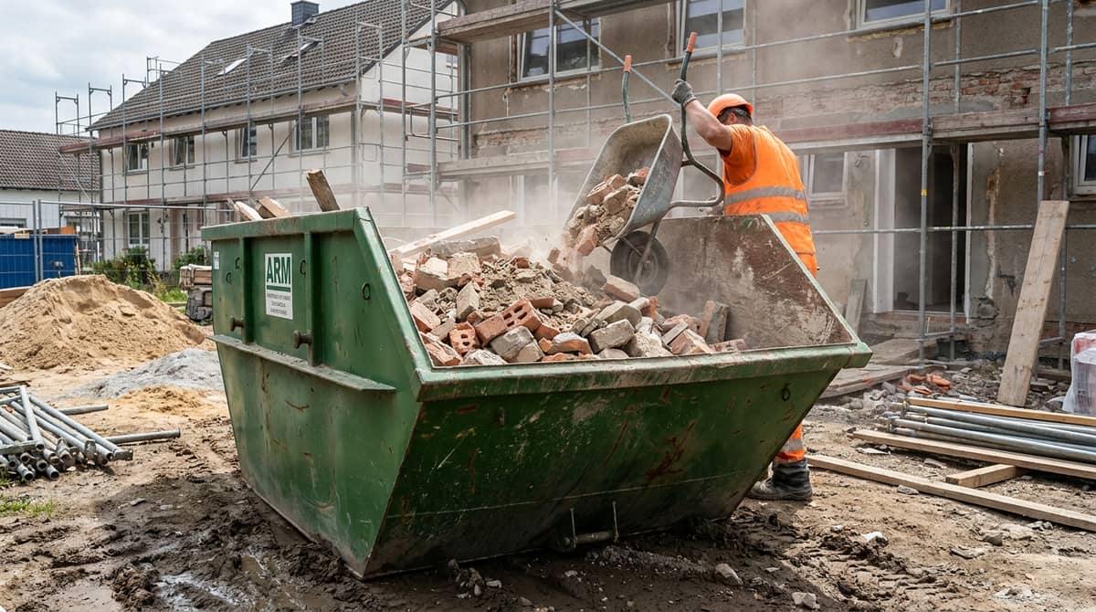 Container-Empfehlung für die private Sanierung Container-Empfehlung für die private Sanierung