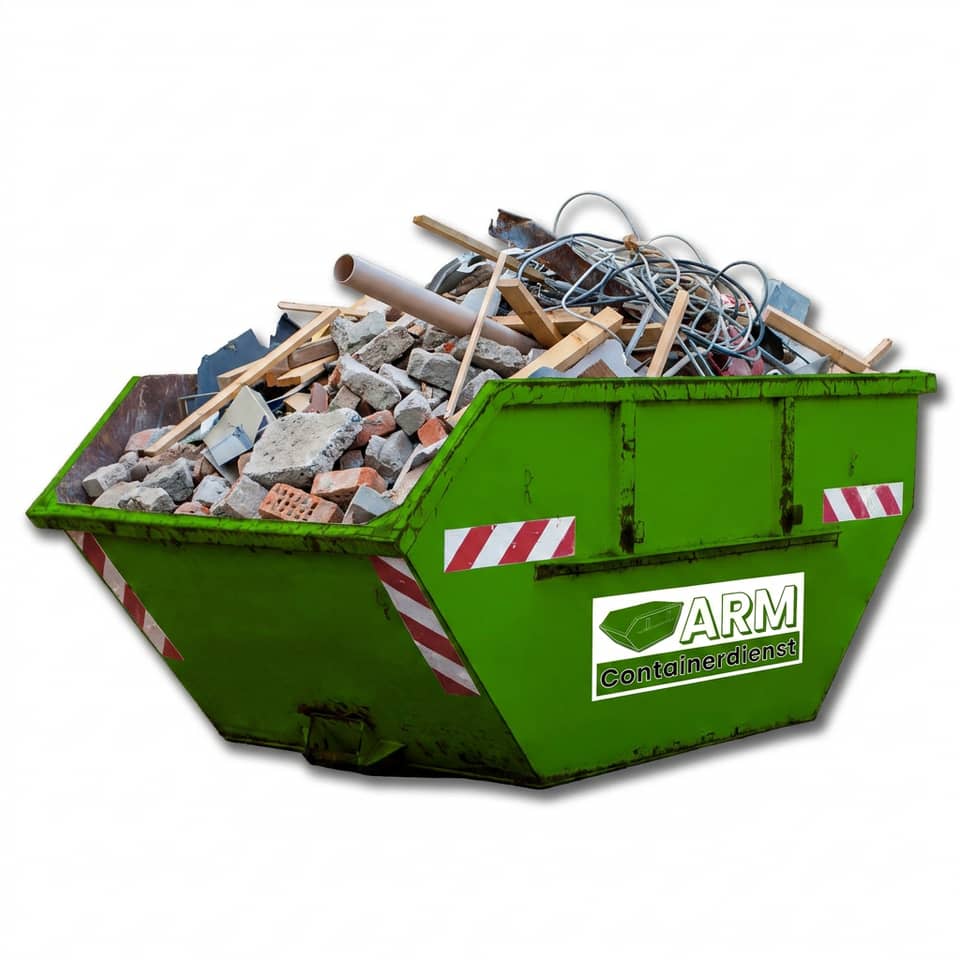 Baumischabfall im ARM-Container