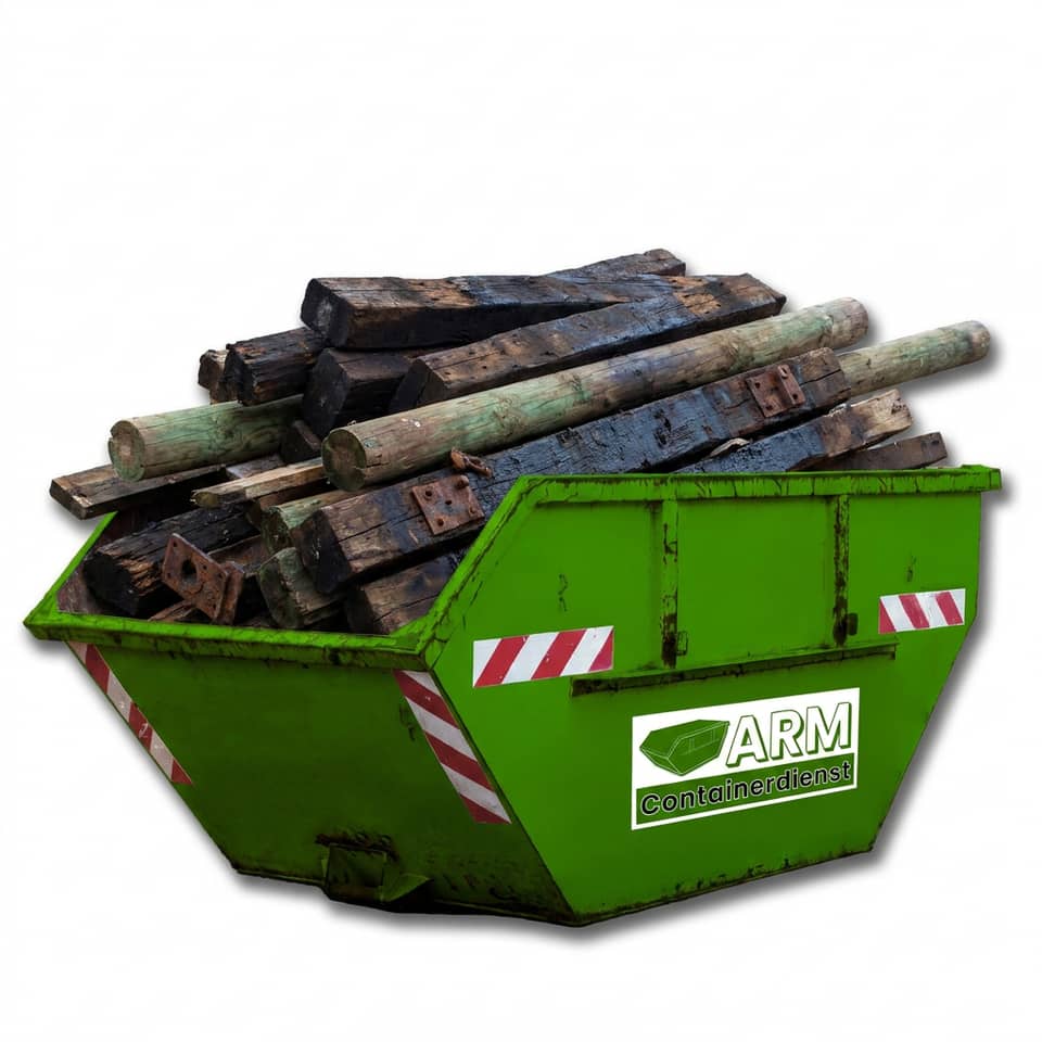 Holz A4 im ARM-Container